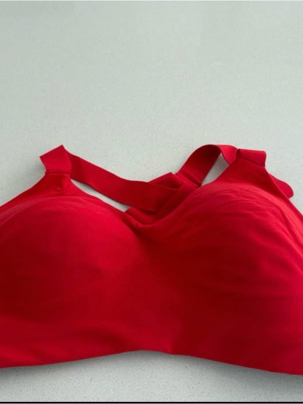 SPANX Bold Red Wireless Seamless Bra